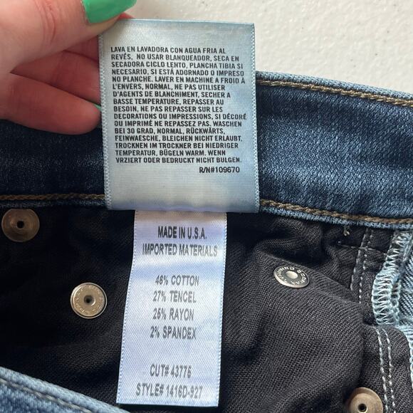 Citizens of Humanity Dark Wash Rocket High Rise Skinny Jean Size 27 - Picture 6 of 12